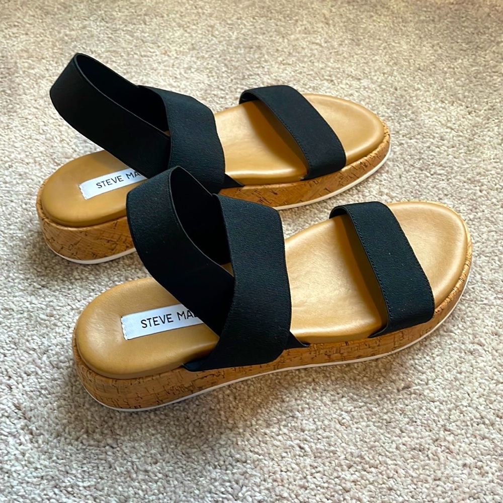 Steve Madden Espadrille Sandals, Size 8